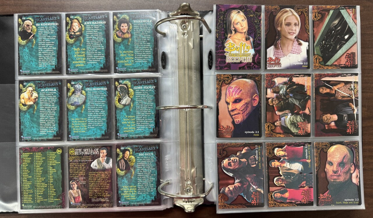 1998-2007 Inkworks Buffy the Vampire Slayer 1-7 Complete Sets 10th Anniversary