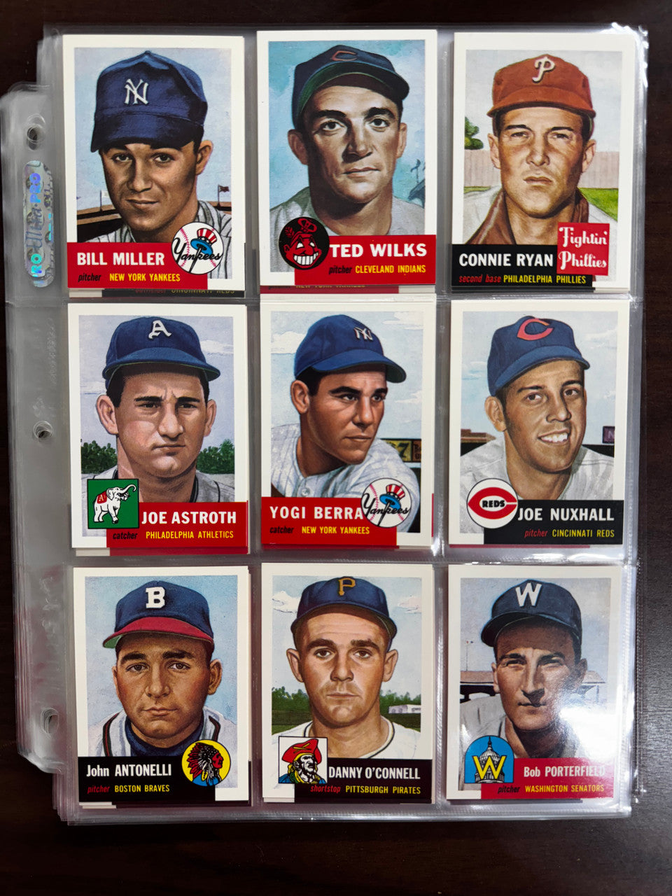 1991 Topps Archives Baseball 1953 Near Complete Set 327/330