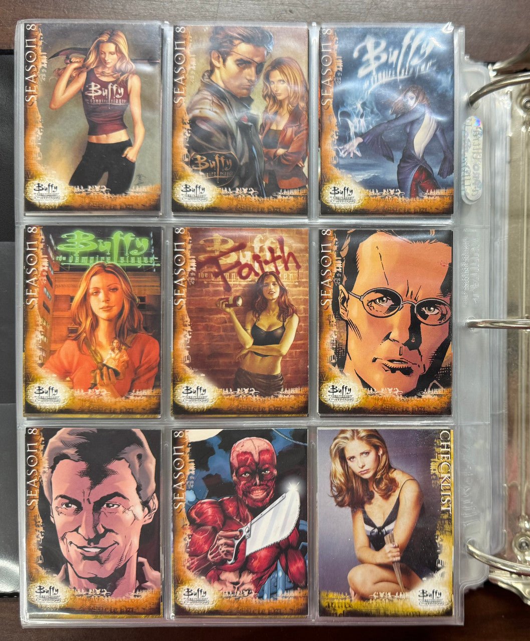 1998-2007 Inkworks Buffy the Vampire Slayer 1-7 Complete Sets 10th Anniversary