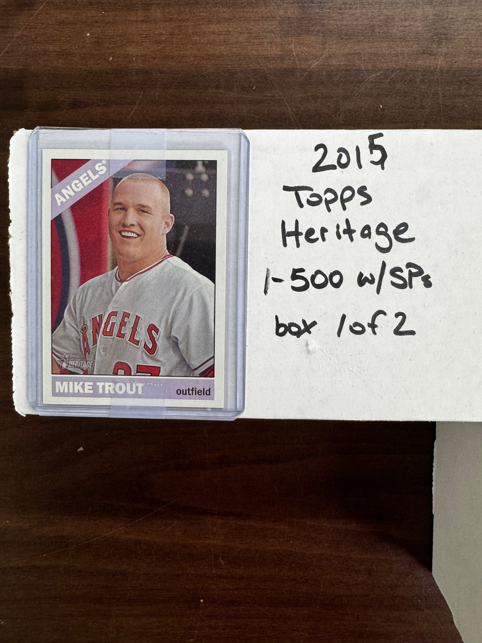2015 Topps Heritage Baseball Complete Set w/ SPs & High (725) + 4 Insert Sets