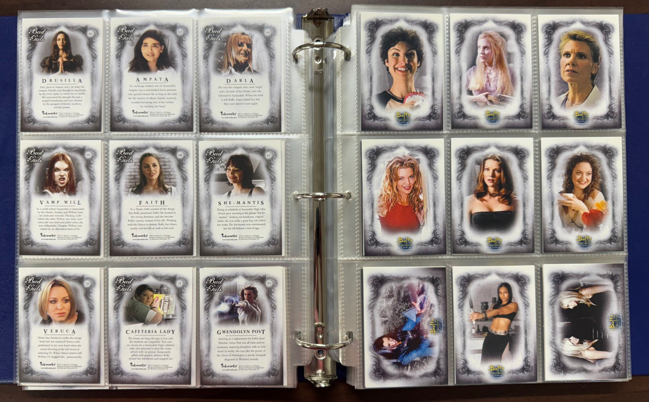 2000/06 Inkworks Buffy the Vampire Slayer Complete Extra Sets Story So Far