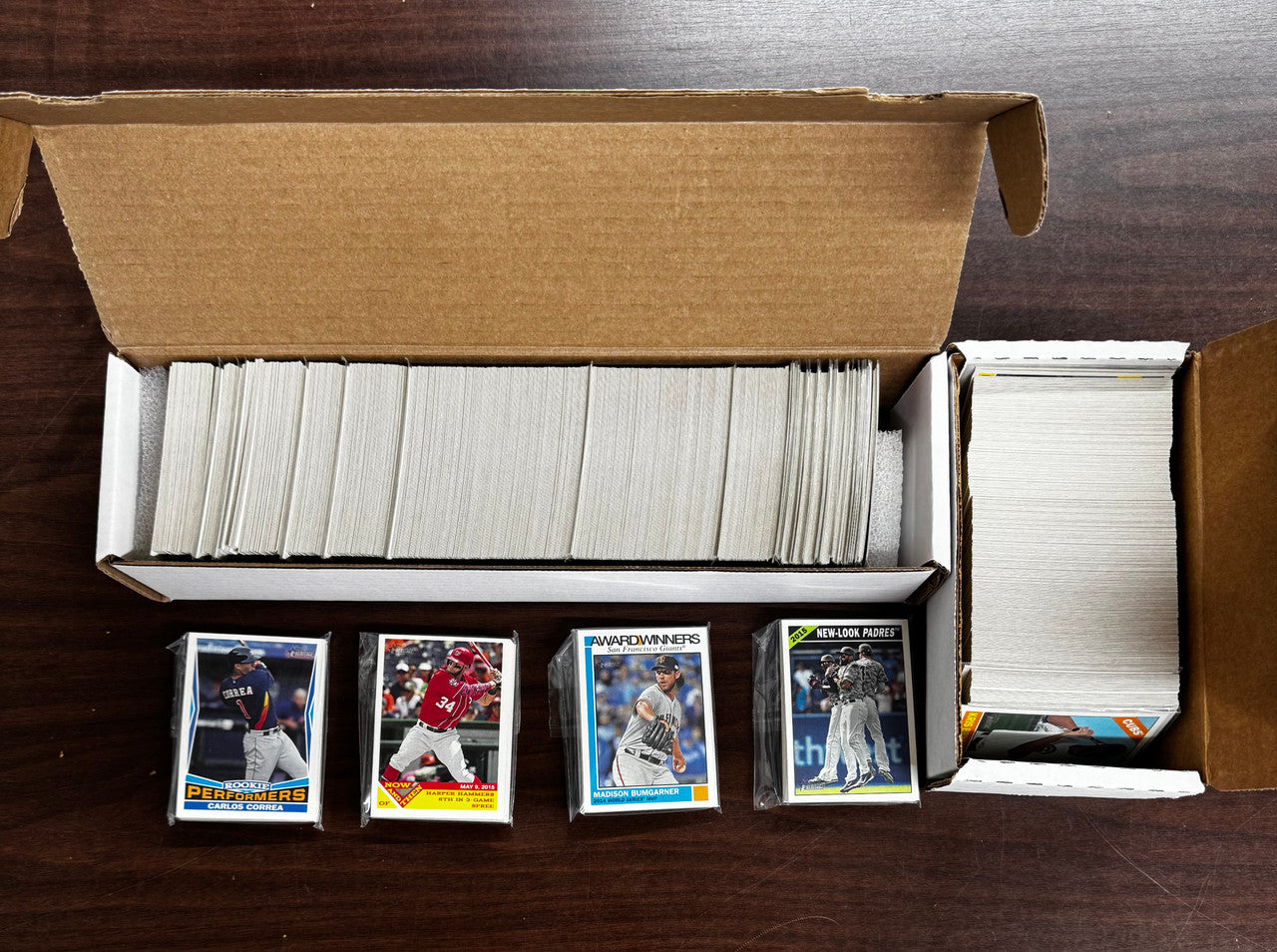2015 Topps Heritage Baseball Complete Set w/ SPs & High (725) + 4 Insert Sets