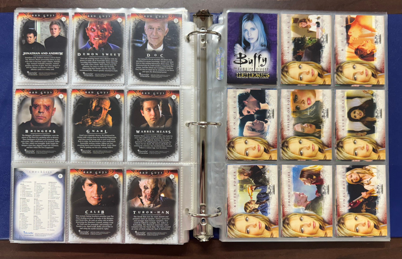 2000/06 Inkworks Buffy the Vampire Slayer Complete Extra Sets Story So Far