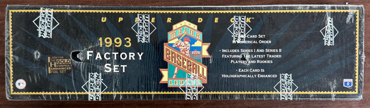 1993 Upper Deck Baseball Complete Set Factory Sealed