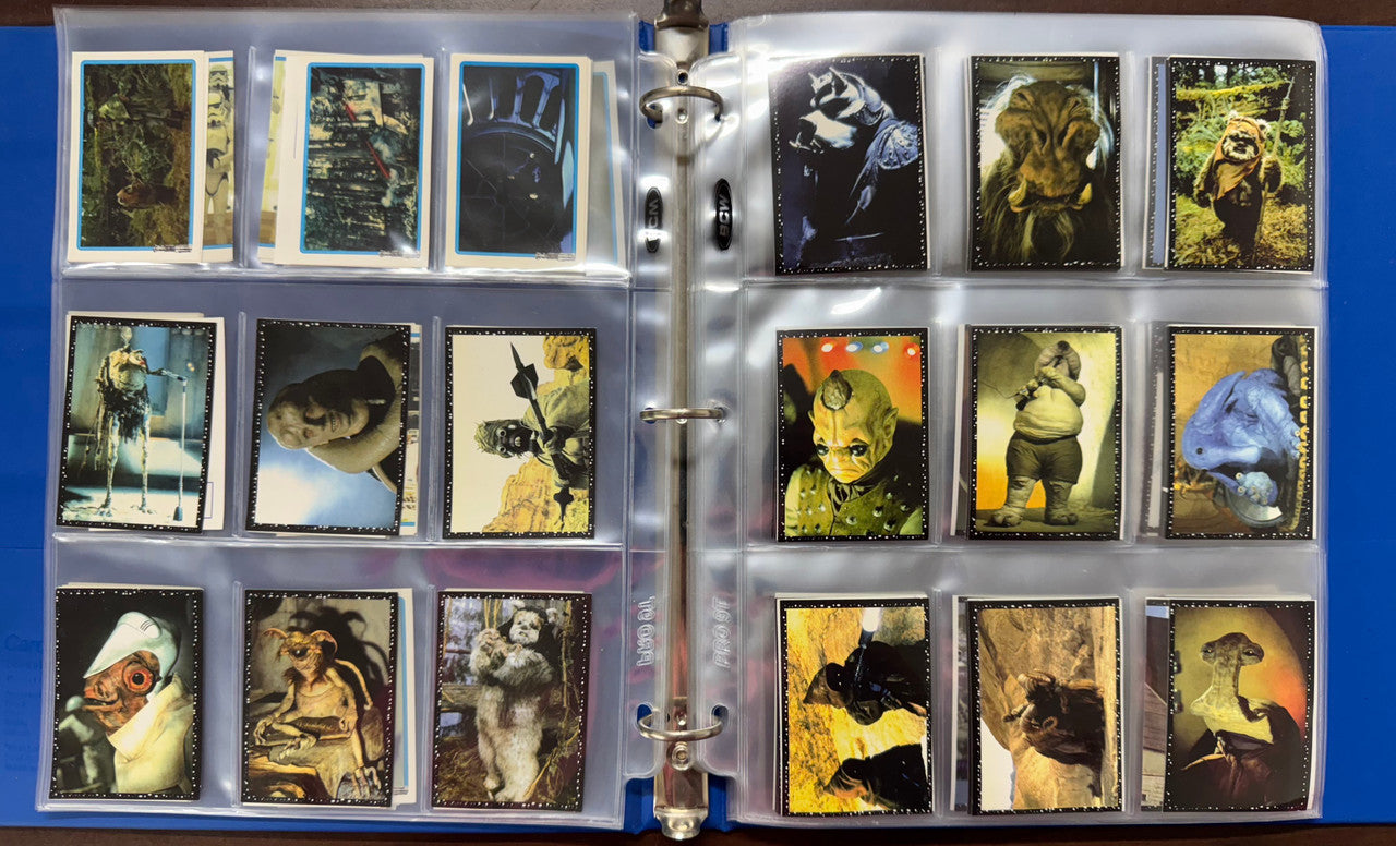 1996 Panini SkyBox Star Wars Stickers Series 1-2 Complete Sets (282)