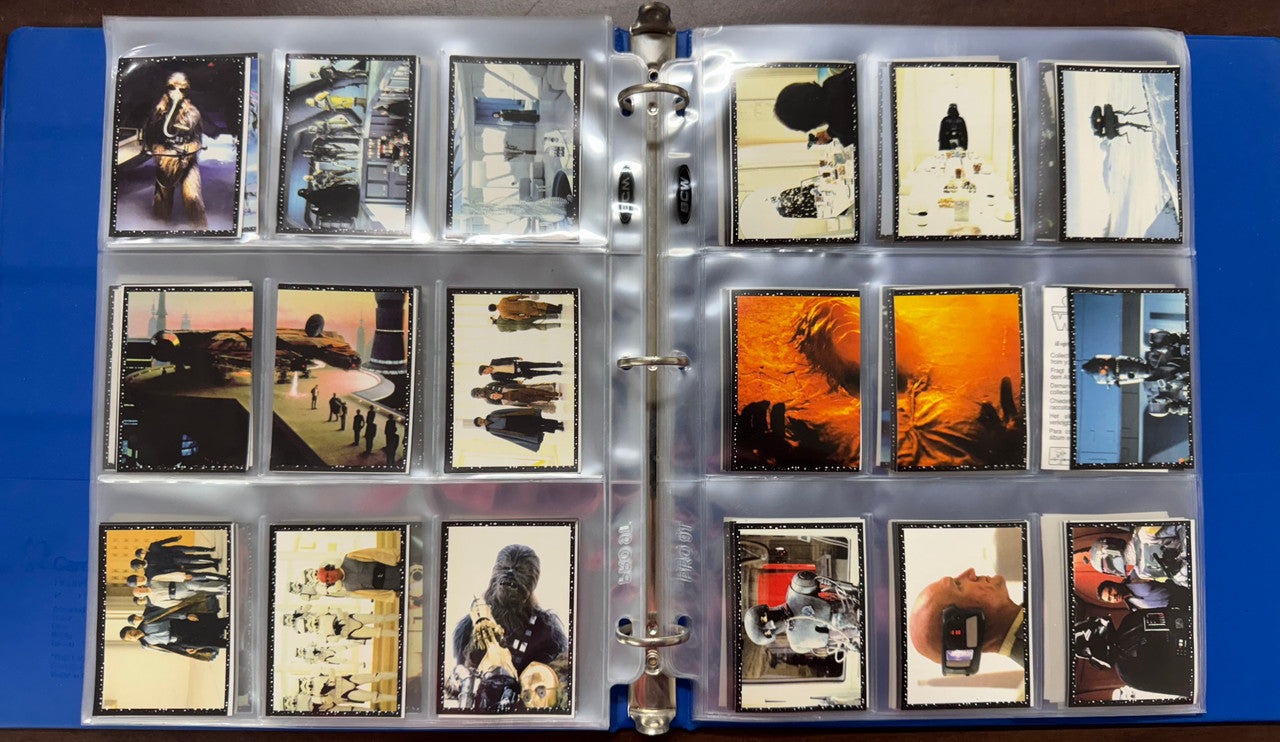 1996 Panini SkyBox Star Wars Stickers Series 1-2 Complete Sets (282)
