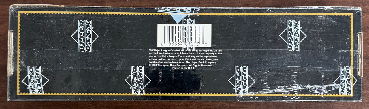 1993 Upper Deck Baseball Complete Set Factory Sealed