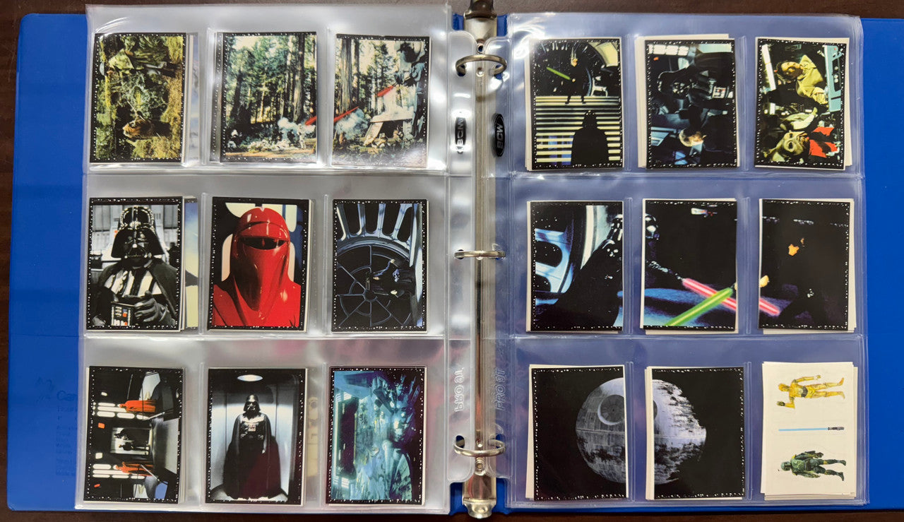 1996 Panini SkyBox Star Wars Stickers Series 1-2 Complete Sets (282)