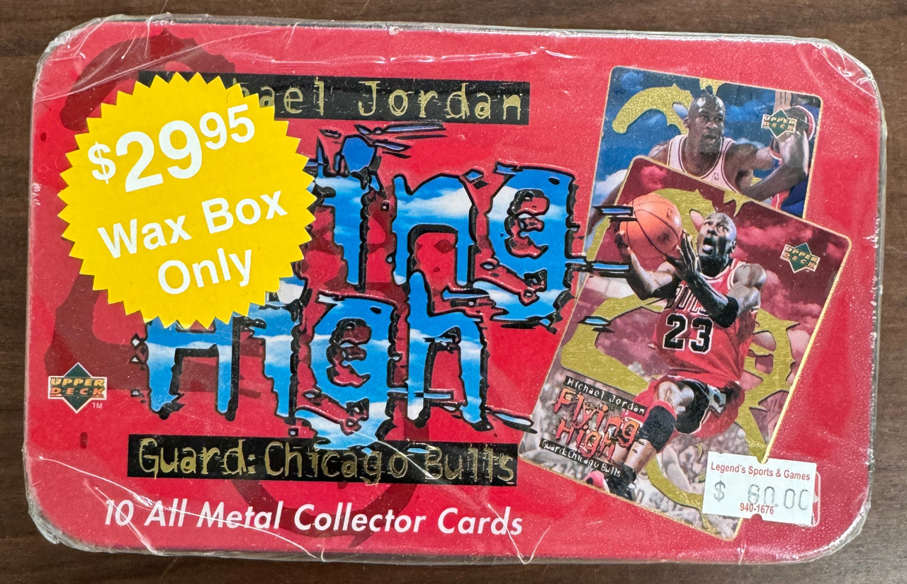 1996 Upper Deck Michael Jordan Flying High Tin Set Sealed