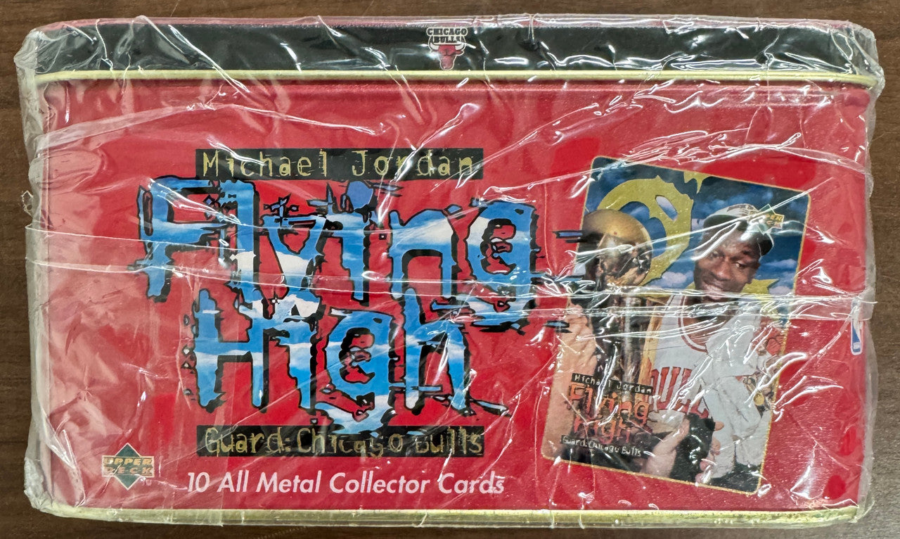 1996 Upper Deck Michael Jordan Flying High Tin Set Sealed
