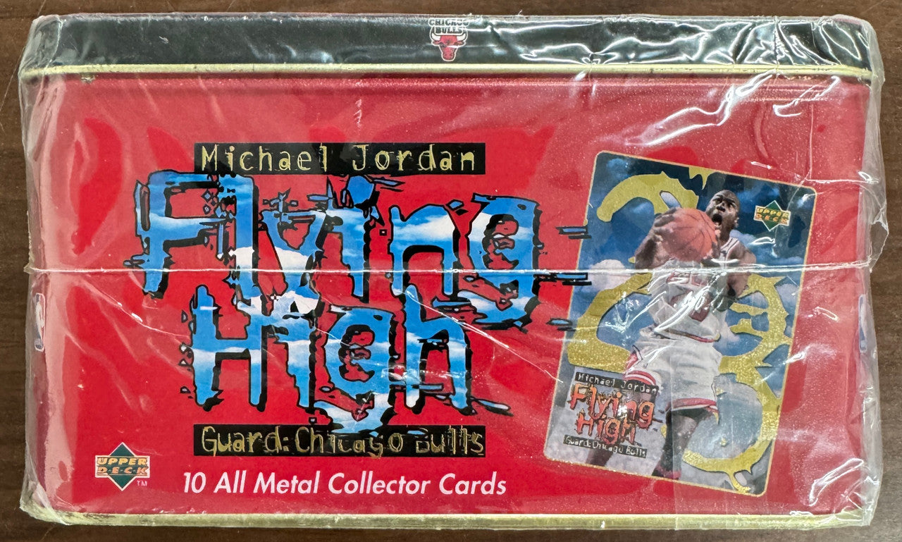 1996 Upper Deck Michael Jordan Flying High Tin Set Sealed