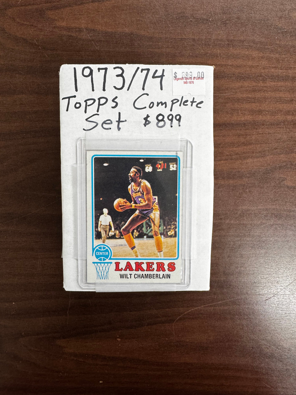 1973-74 Topps Basketball Complete Set (264) NM-MT Overall