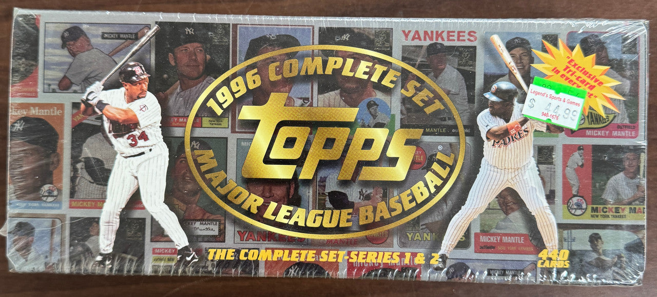 1996 Topps Baseball Factory Set Sealed