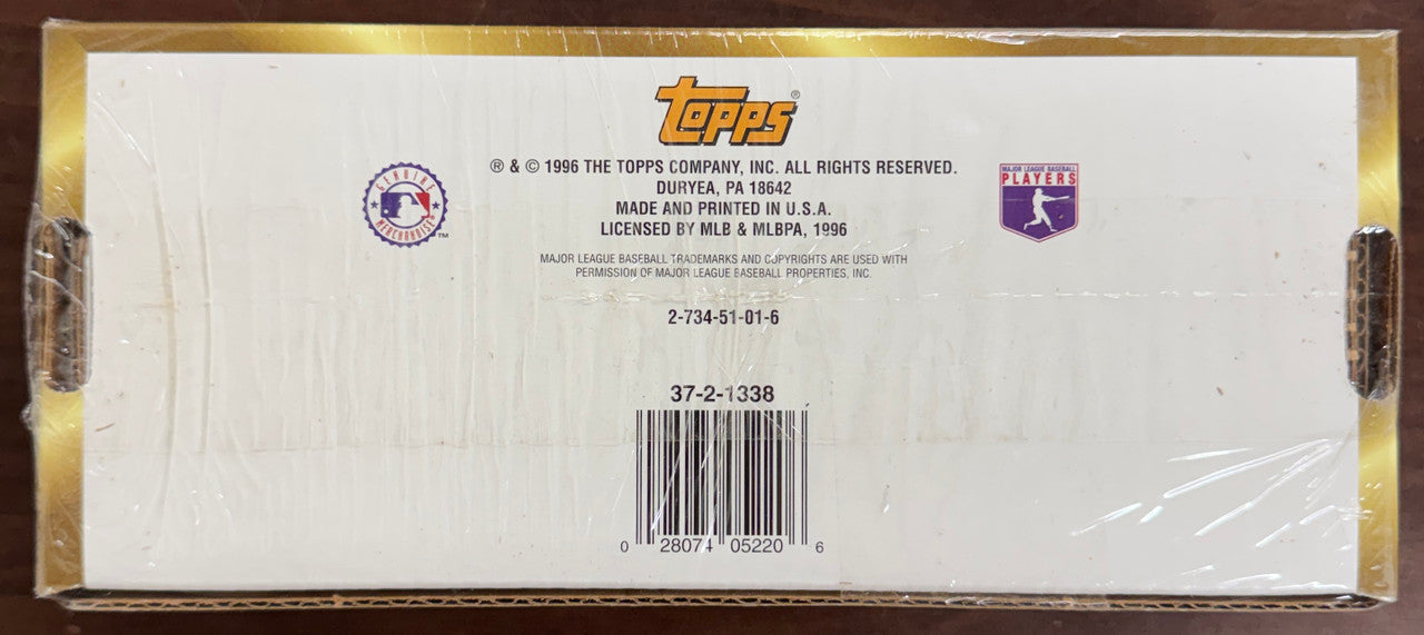 1996 Topps Baseball Factory Set Sealed
