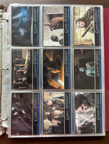 2017/20 Rittenhouse Game of Thrones Seasons 6-8 Complete Sets (241)