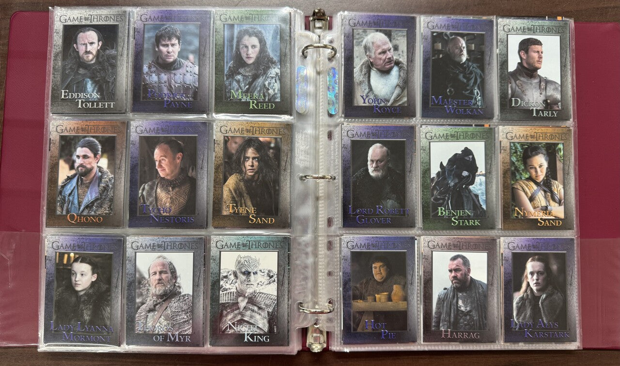 2017/20 Rittenhouse Game of Thrones Seasons 6-8 Complete Sets (241)