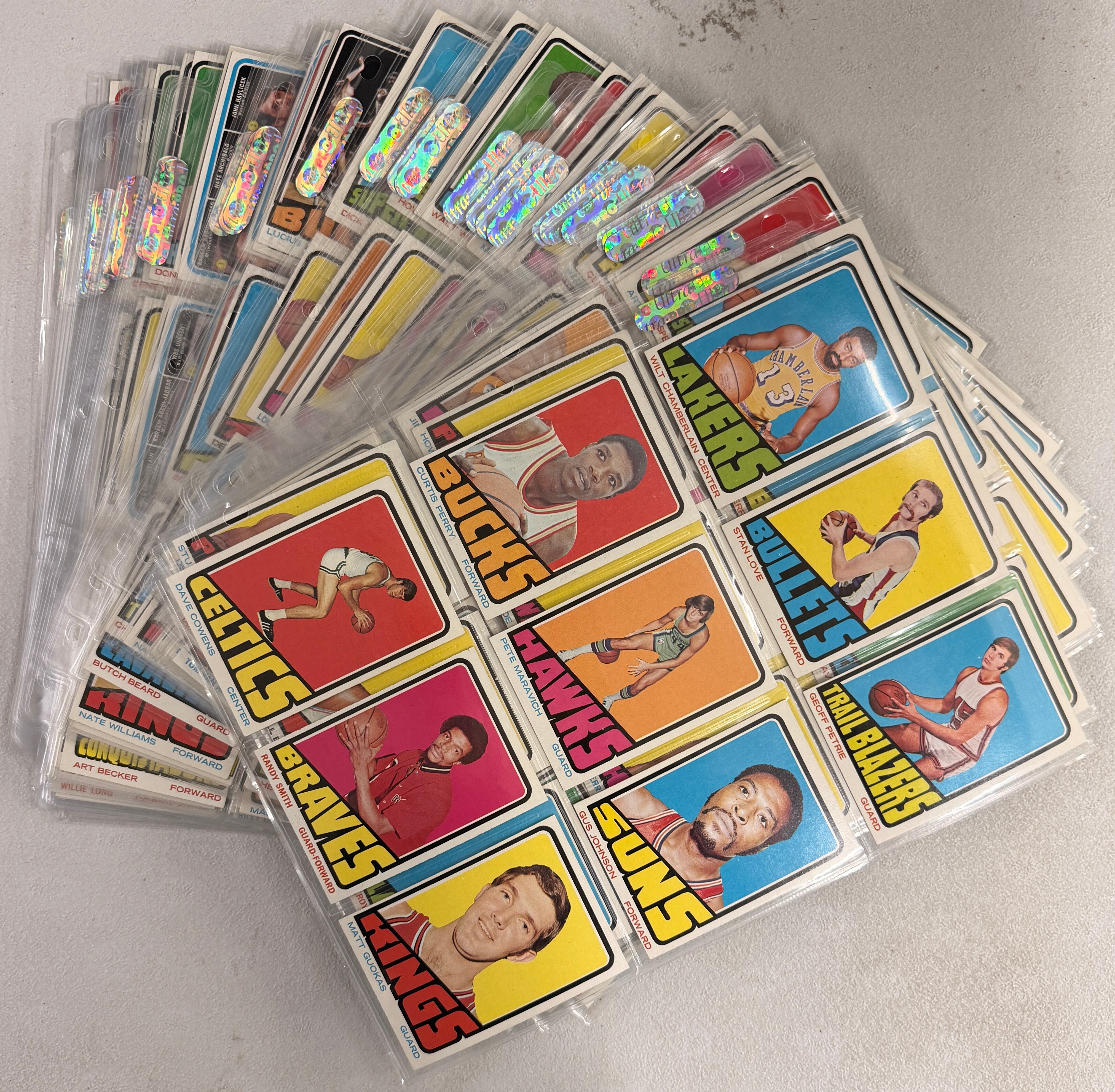 1972/73 Topps Basketball Complete Set (264) EX-NM w/ Wax Wrapper