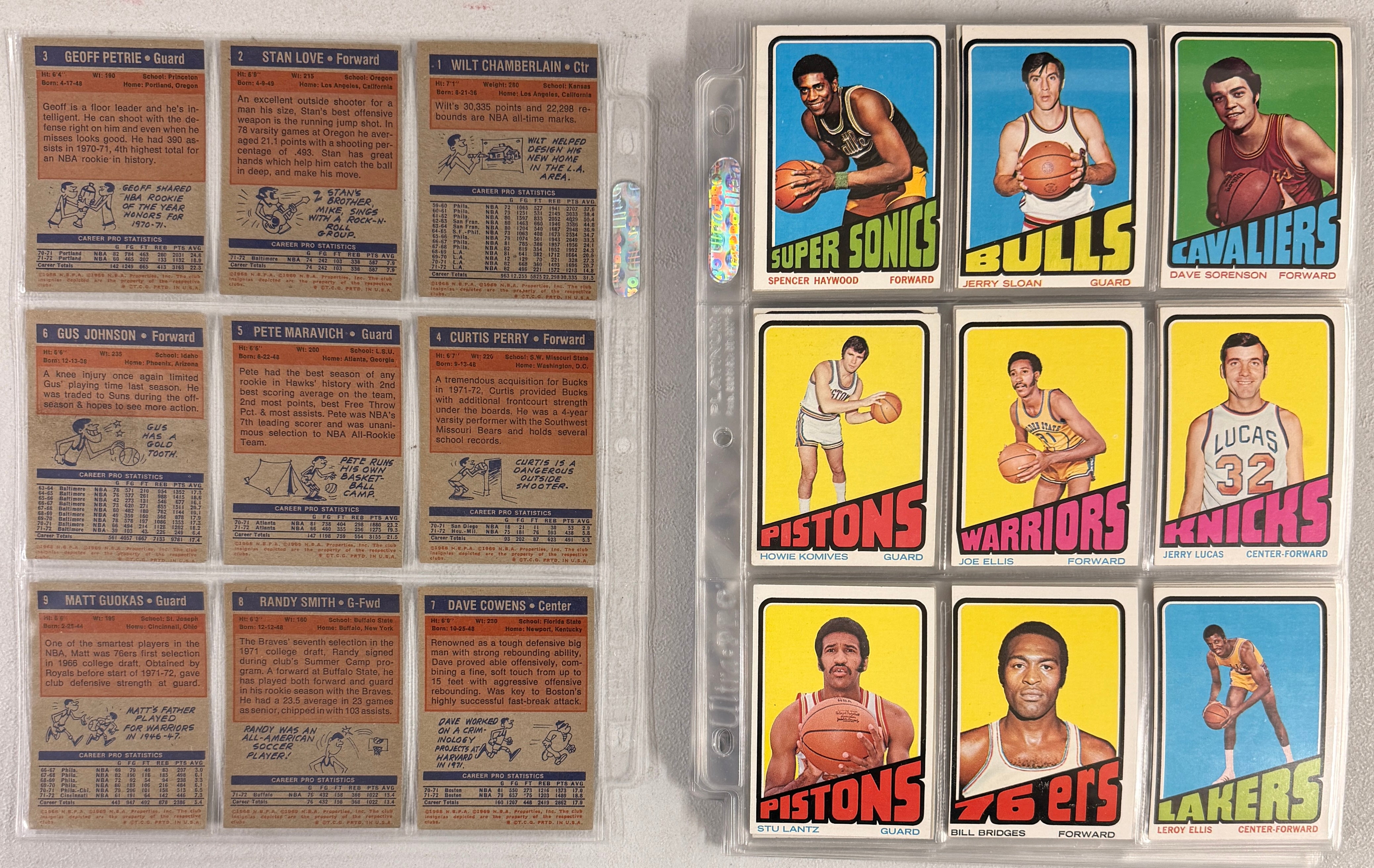 1972/73 Topps Basketball Complete Set (264) EX-NM w/ Wax Wrapper