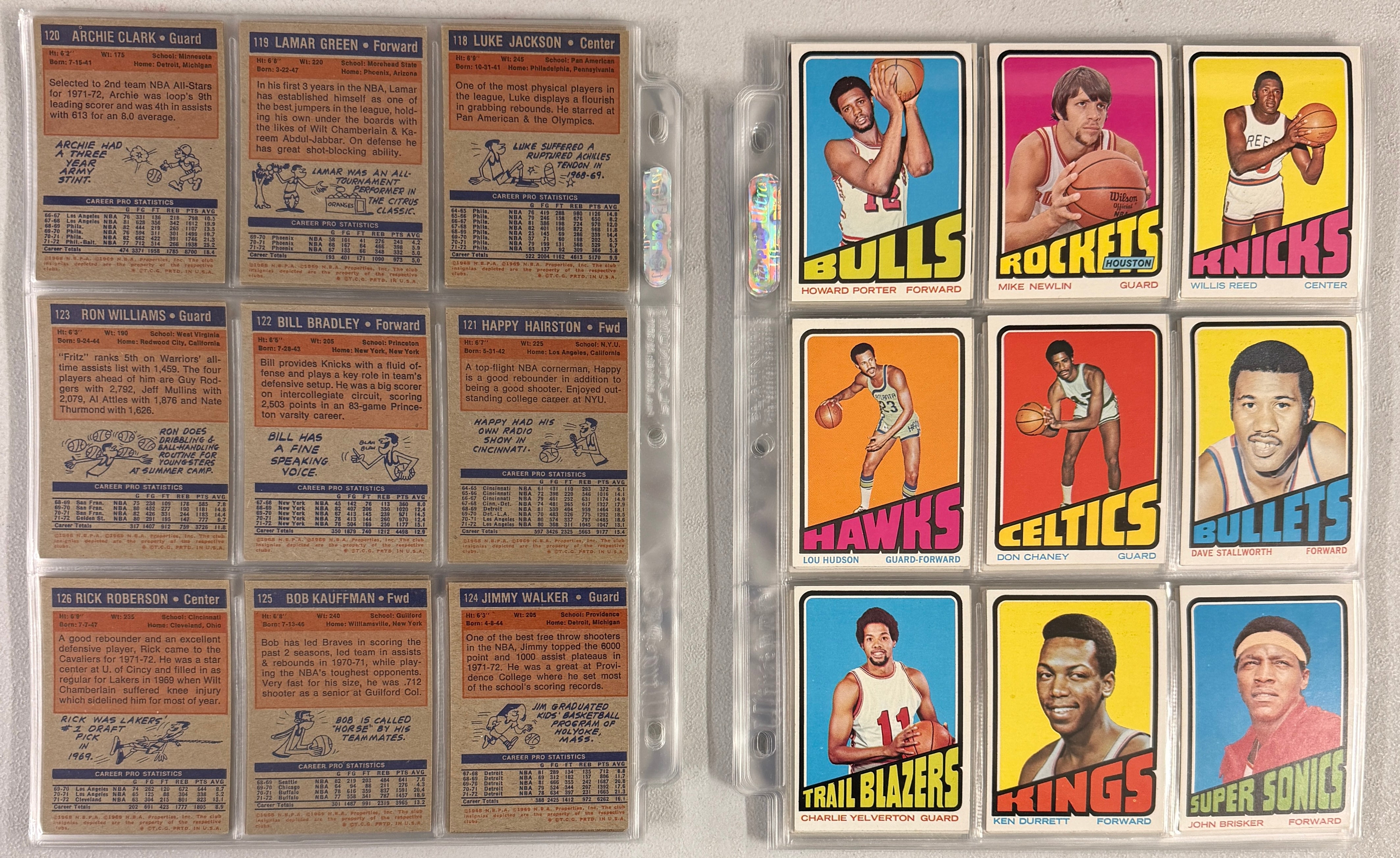 1972/73 Topps Basketball Complete Set (264) EX-NM w/ Wax Wrapper