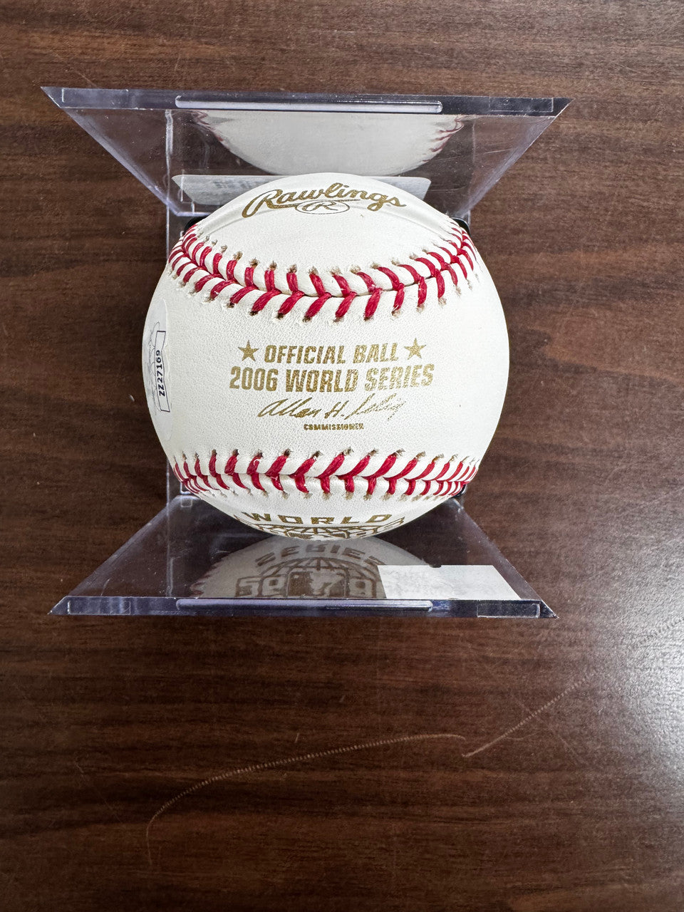 Justin Verlander Signed Autographed Rawlings 2006 World Series Baseball JSA LOA