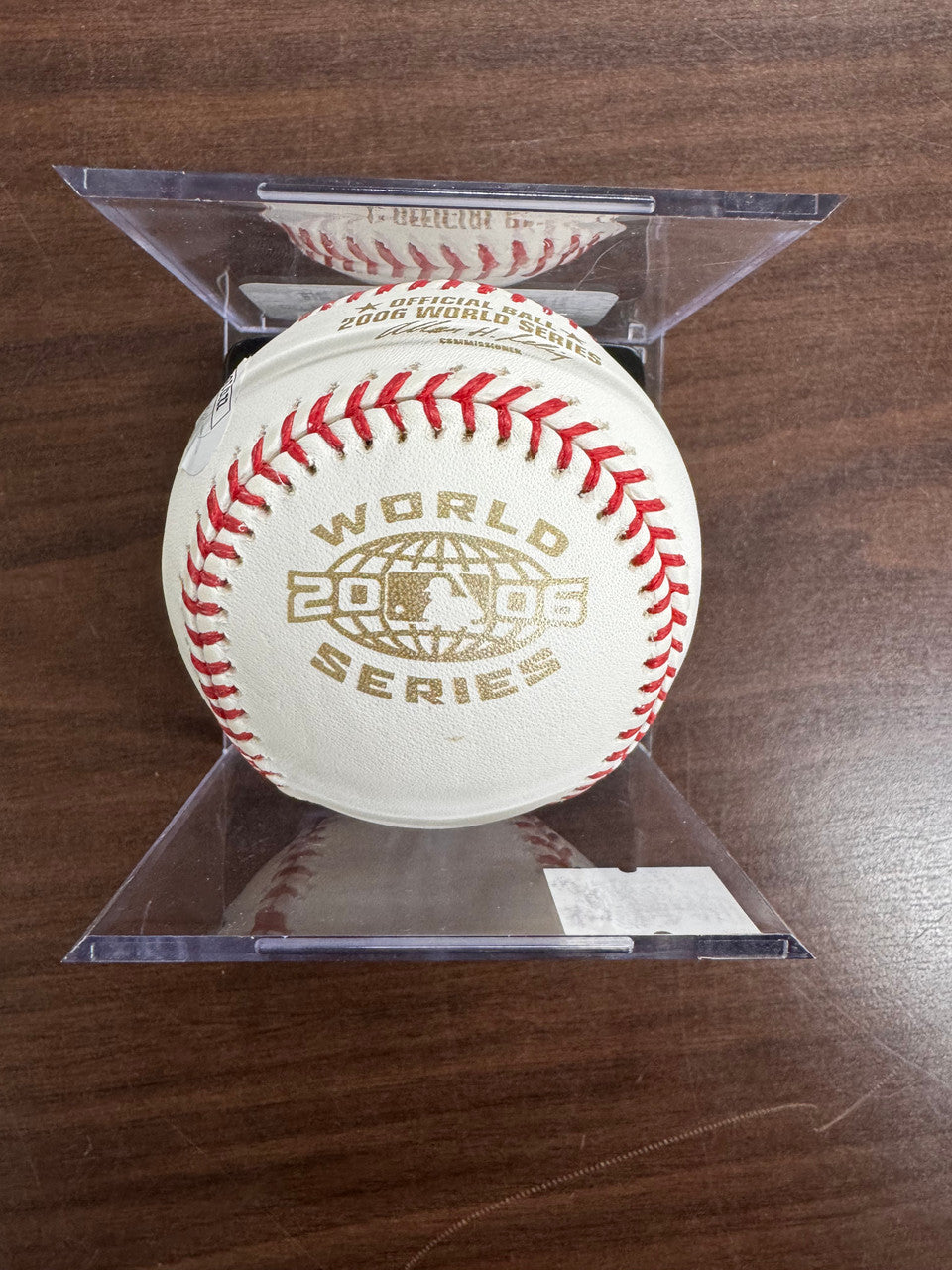 Justin Verlander Signed Autographed Rawlings 2006 World Series Baseball JSA LOA