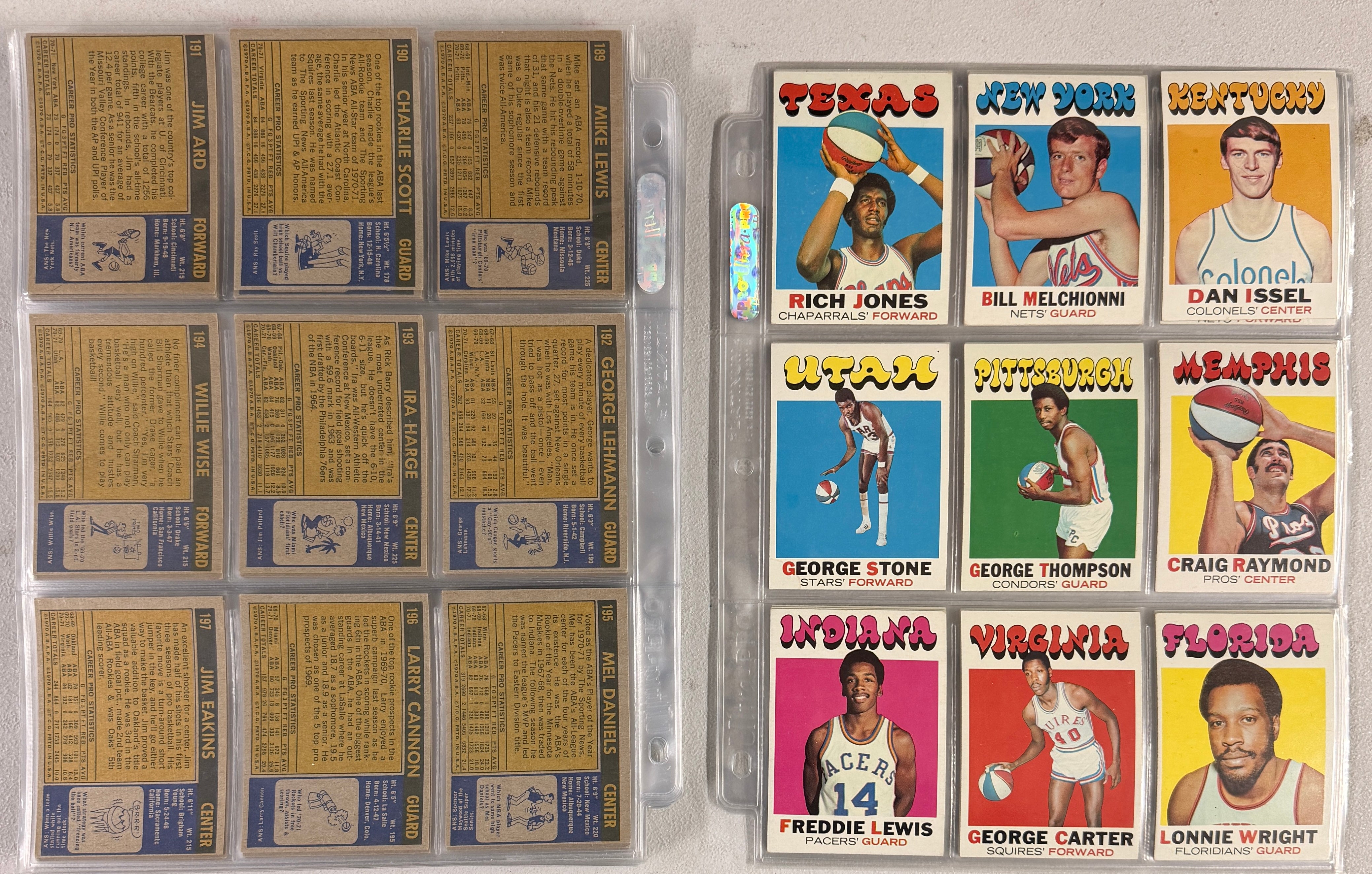 1971/72 Topps Basketball Complete Set (233) EX-NM