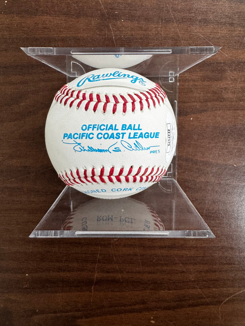 Kirby Puckett Signed Autographed Rawlings Official PCL Baseball JSA LOA