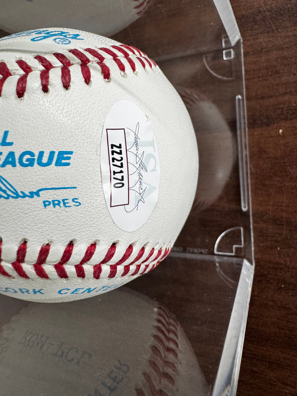 Kirby Puckett Signed Autographed Rawlings Official PCL Baseball JSA LOA