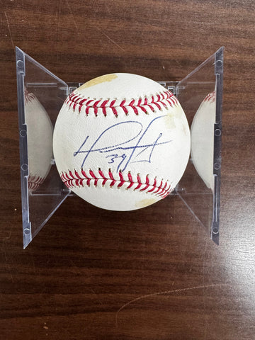 David Ortiz Signed Autographed Rawlings OML Baseball JSA