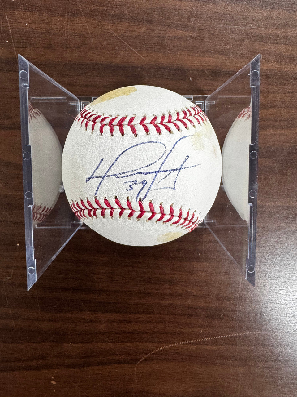 David Ortiz Signed Autographed Rawlings OML Baseball JSA