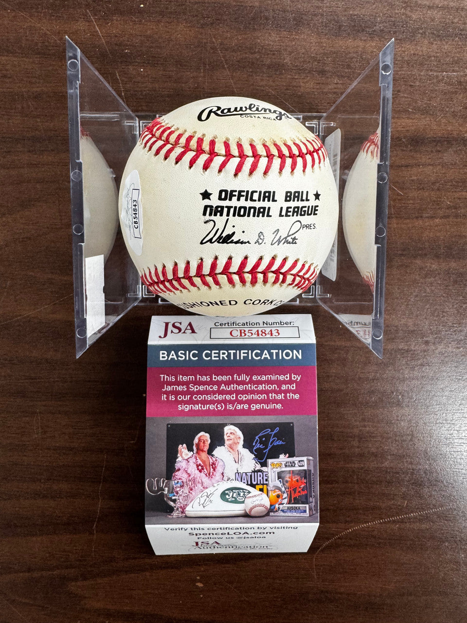 Barry Bonds Signed Autographed Inscribed Rawlings ONL Baseball JSA