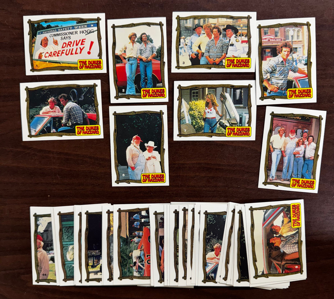 1983 Donruss Dukes of Hazzard Complete Set (44) NM-MT