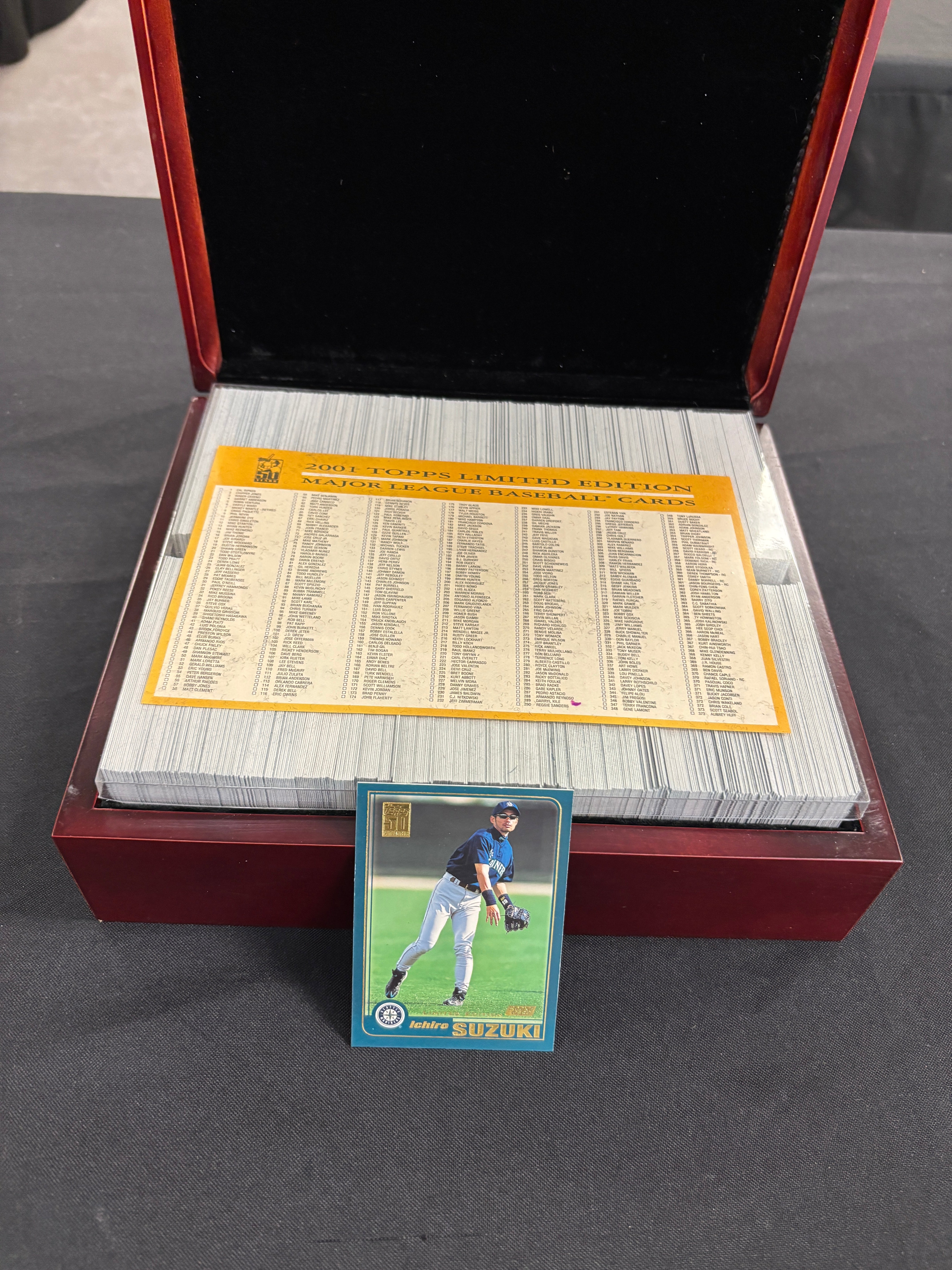 2001 Topps Limited Edition Baseball Complete Set (790/790)