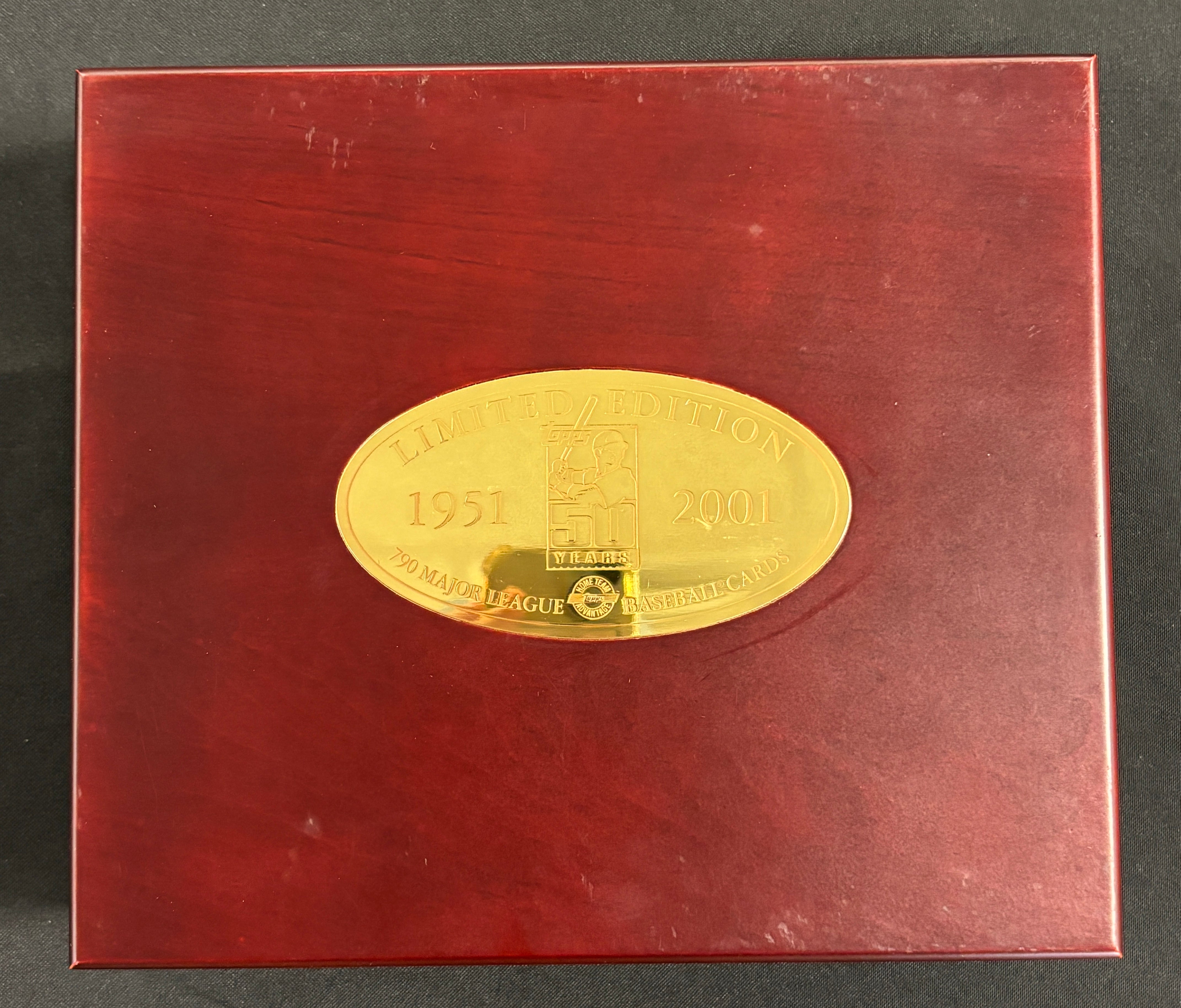 2001 Topps Limited Edition Baseball Complete Set (790/790)
