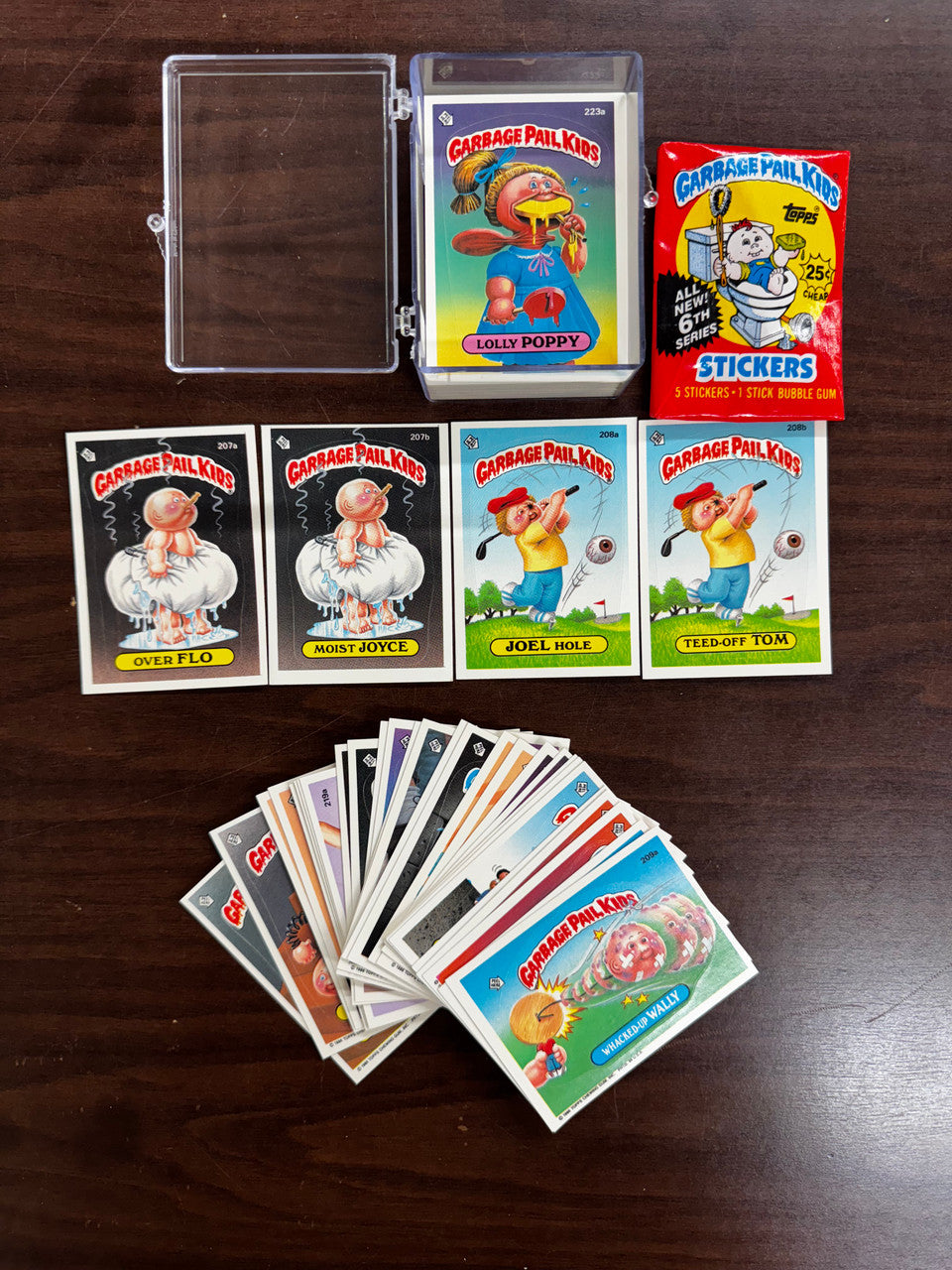 1986 Topps Garbage Pail Kids Series 6 Complete Set (88) NM-MT w/ Wrapper