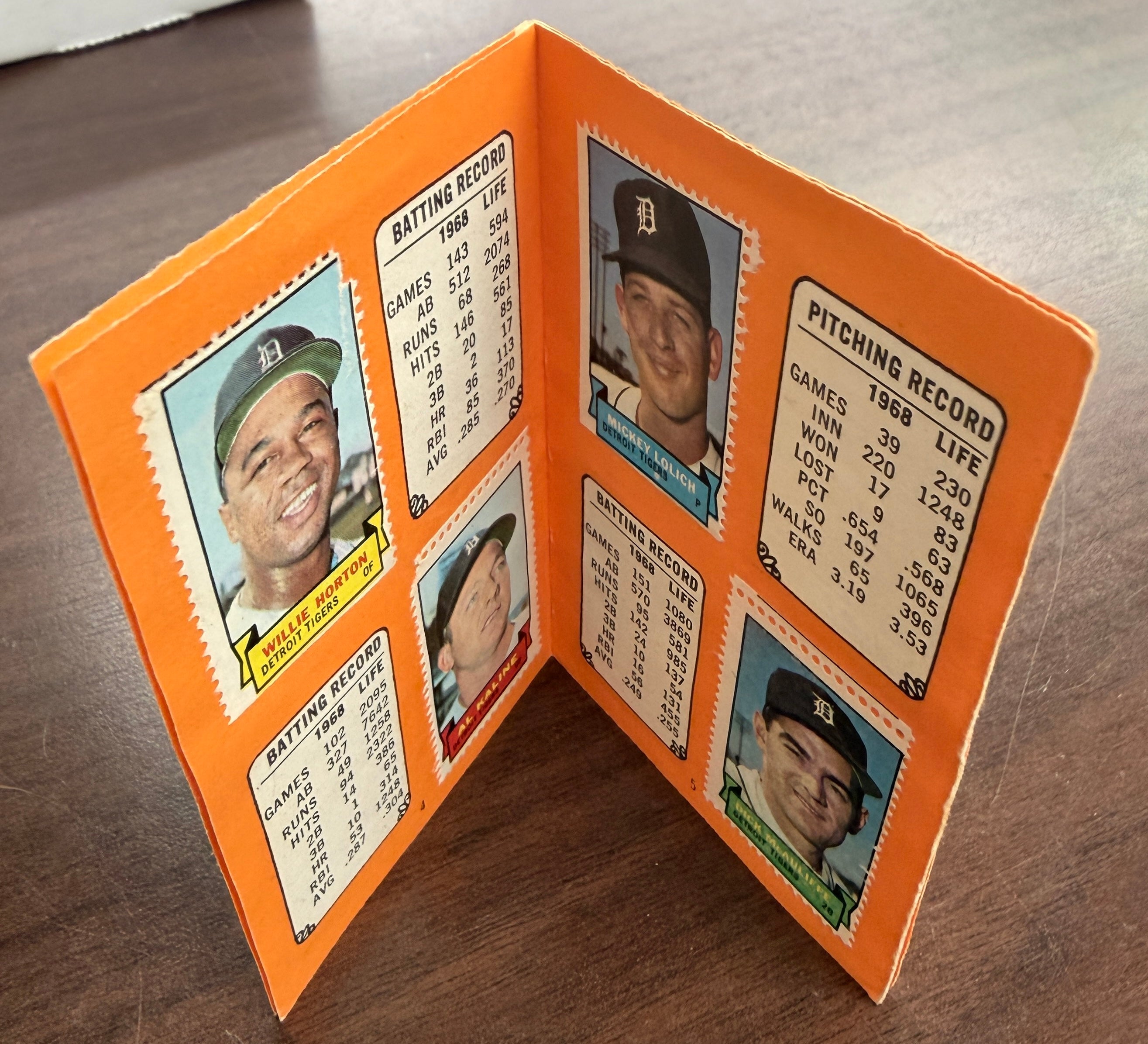 1969 Topps Baseball Stamp Album Complete Set w/ Wrapper (24) w/ Stamps VG/EX