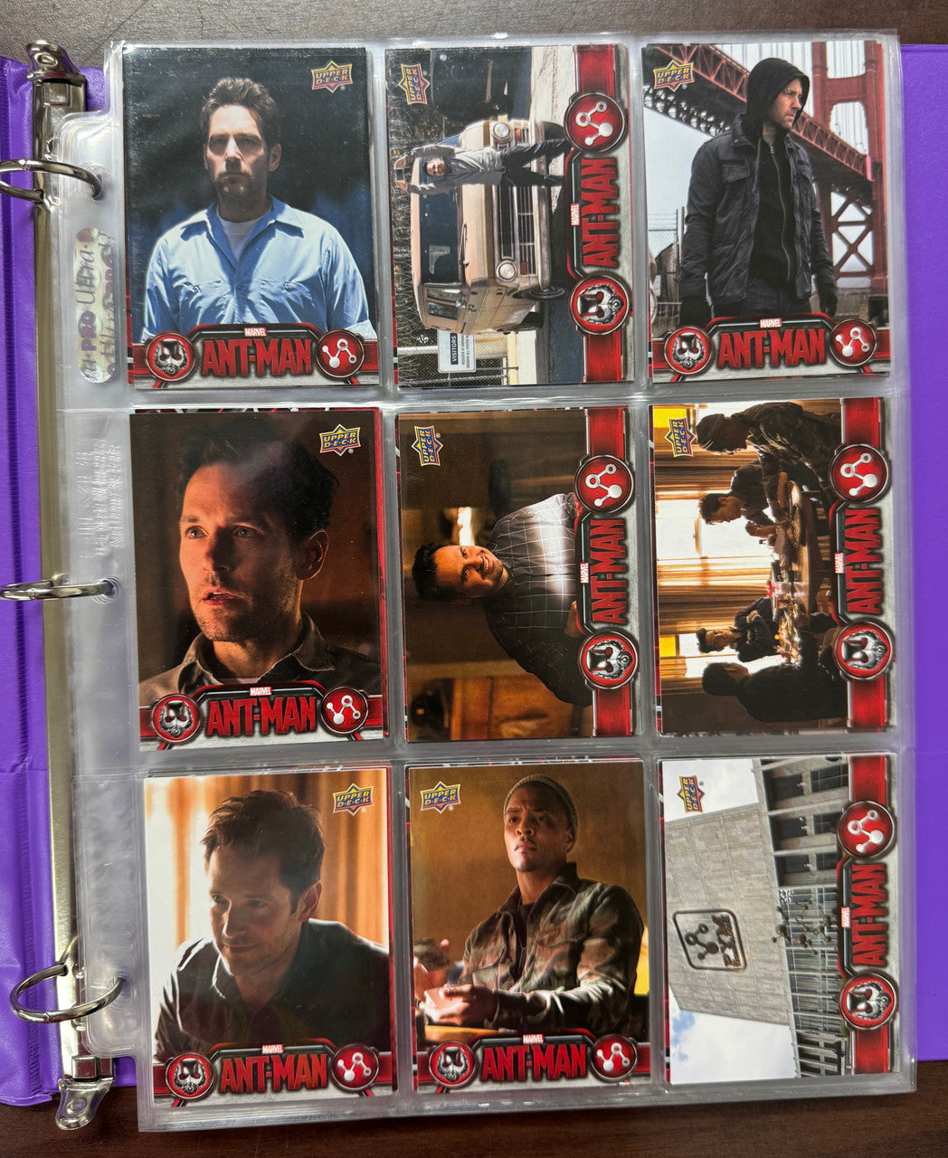 2015/18 Upper Deck Ant-Man/Ant-Man The Wasp Complete Sets (190) W/ Inserts