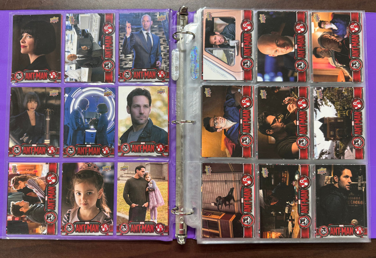 2015/18 Upper Deck Ant-Man/Ant-Man The Wasp Complete Sets (190) W/ Inserts