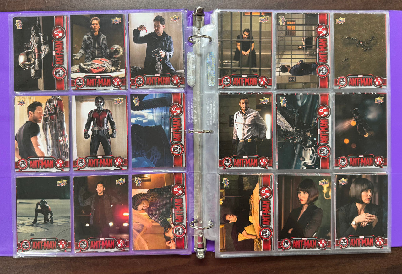 2015/18 Upper Deck Ant-Man/Ant-Man The Wasp Complete Sets (190) W/ Inserts