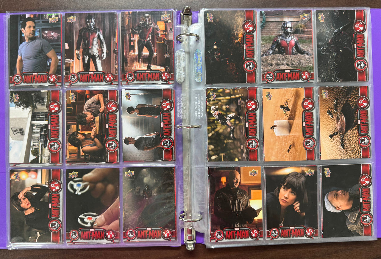 2015/18 Upper Deck Ant-Man/Ant-Man The Wasp Complete Sets (190) W/ Inserts