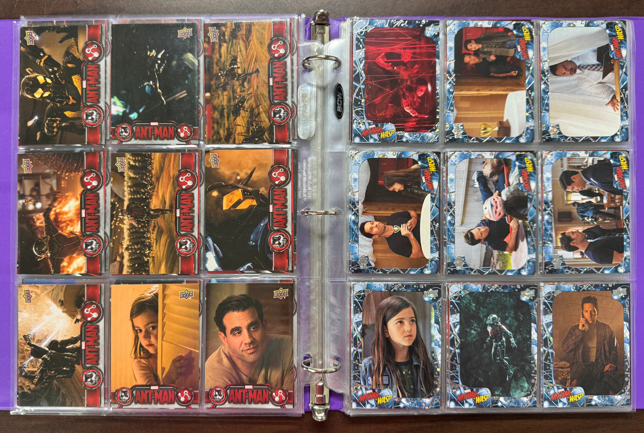 2015/18 Upper Deck Ant-Man/Ant-Man The Wasp Complete Sets (190) W/ Inserts