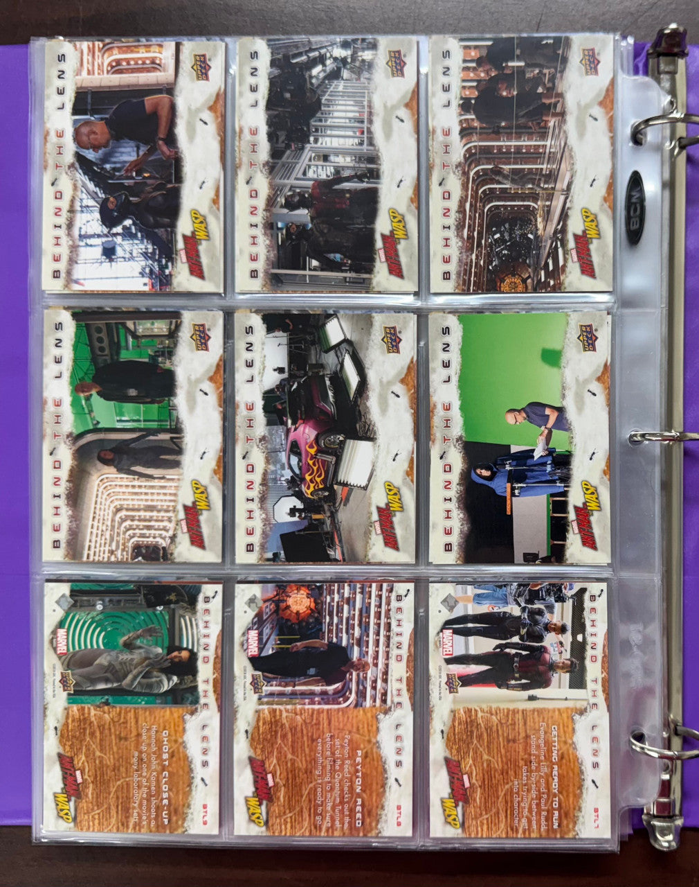 2015/18 Upper Deck Ant-Man/Ant-Man The Wasp Complete Sets (190) W/ Inserts
