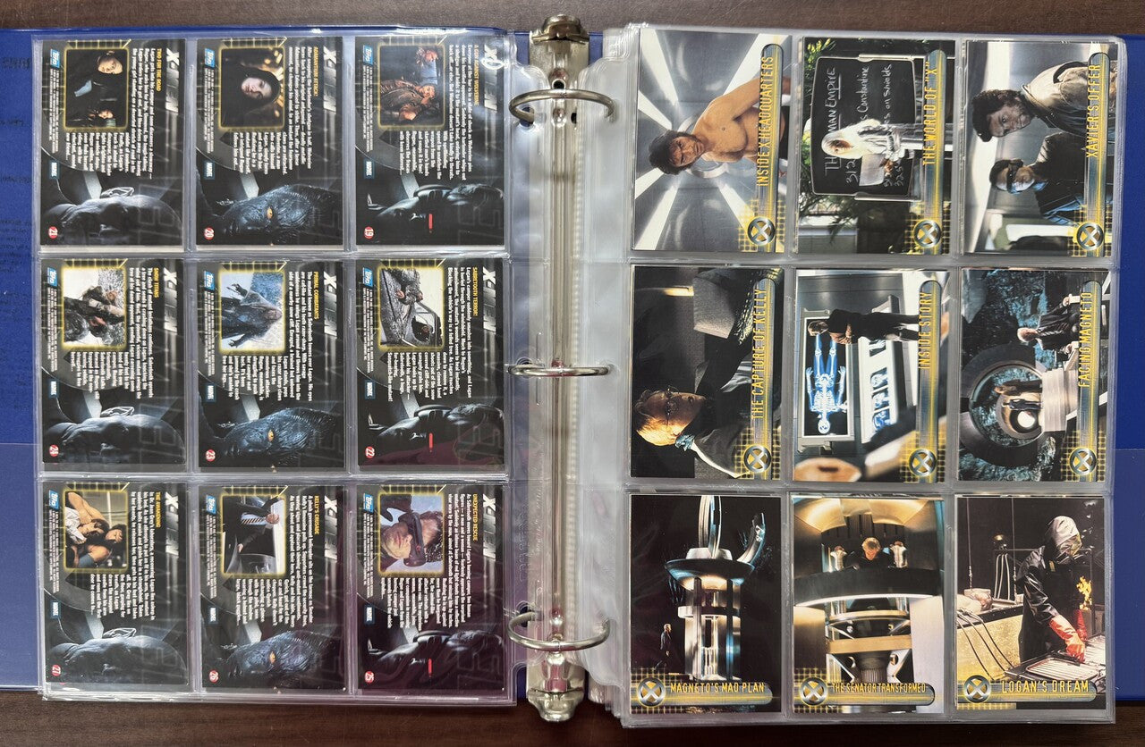2000/06 Topps X-Men The Movie 1-3 Complete Sets (216)