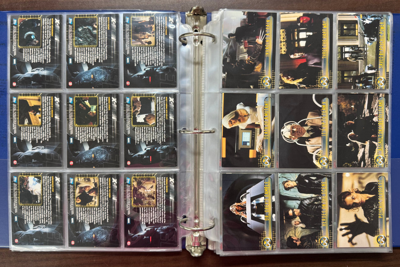 2000/06 Topps X-Men The Movie 1-3 Complete Sets (216)