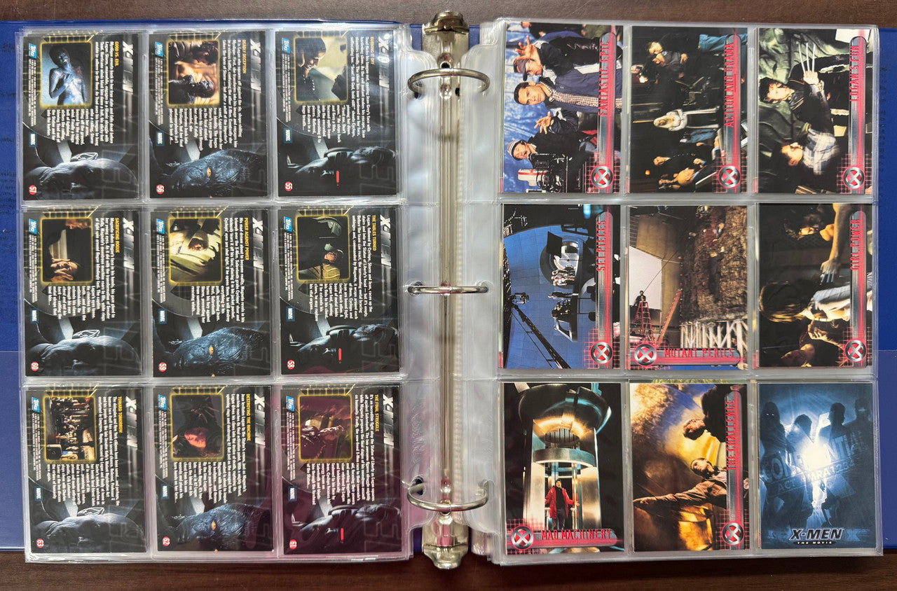 2000/06 Topps X-Men The Movie 1-3 Complete Sets (216)