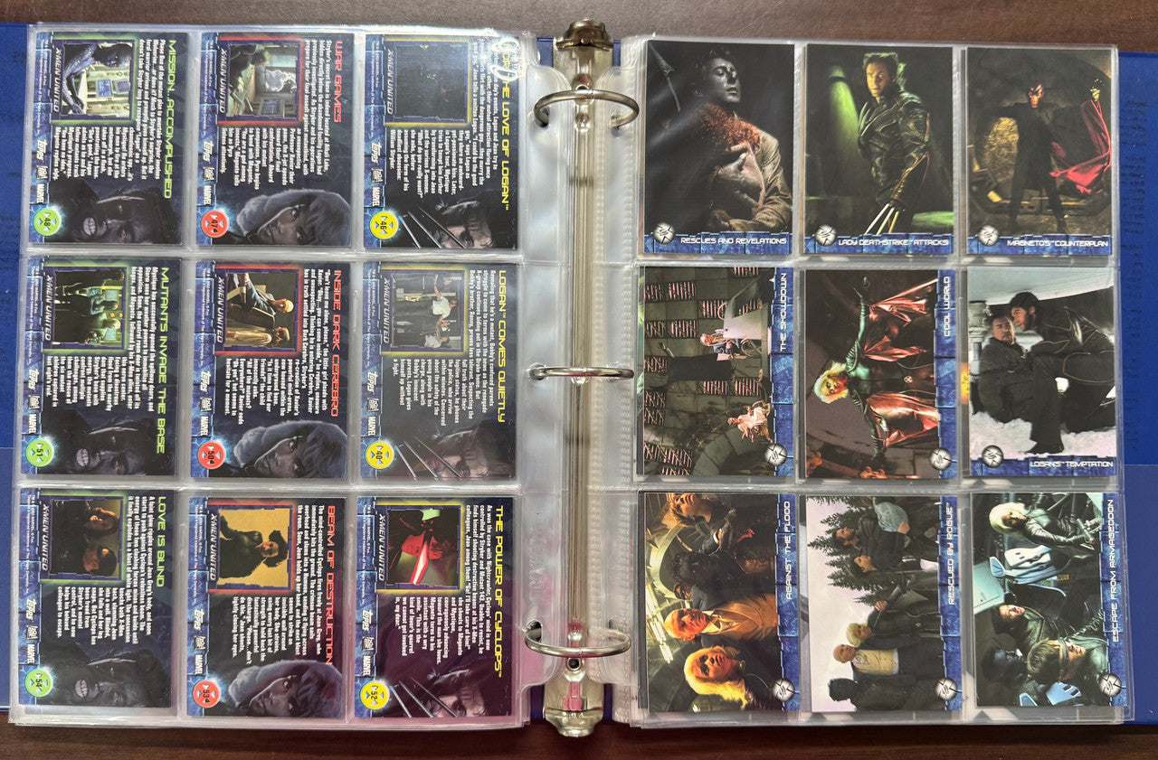 2000/06 Topps X-Men The Movie 1-3 Complete Sets (216)