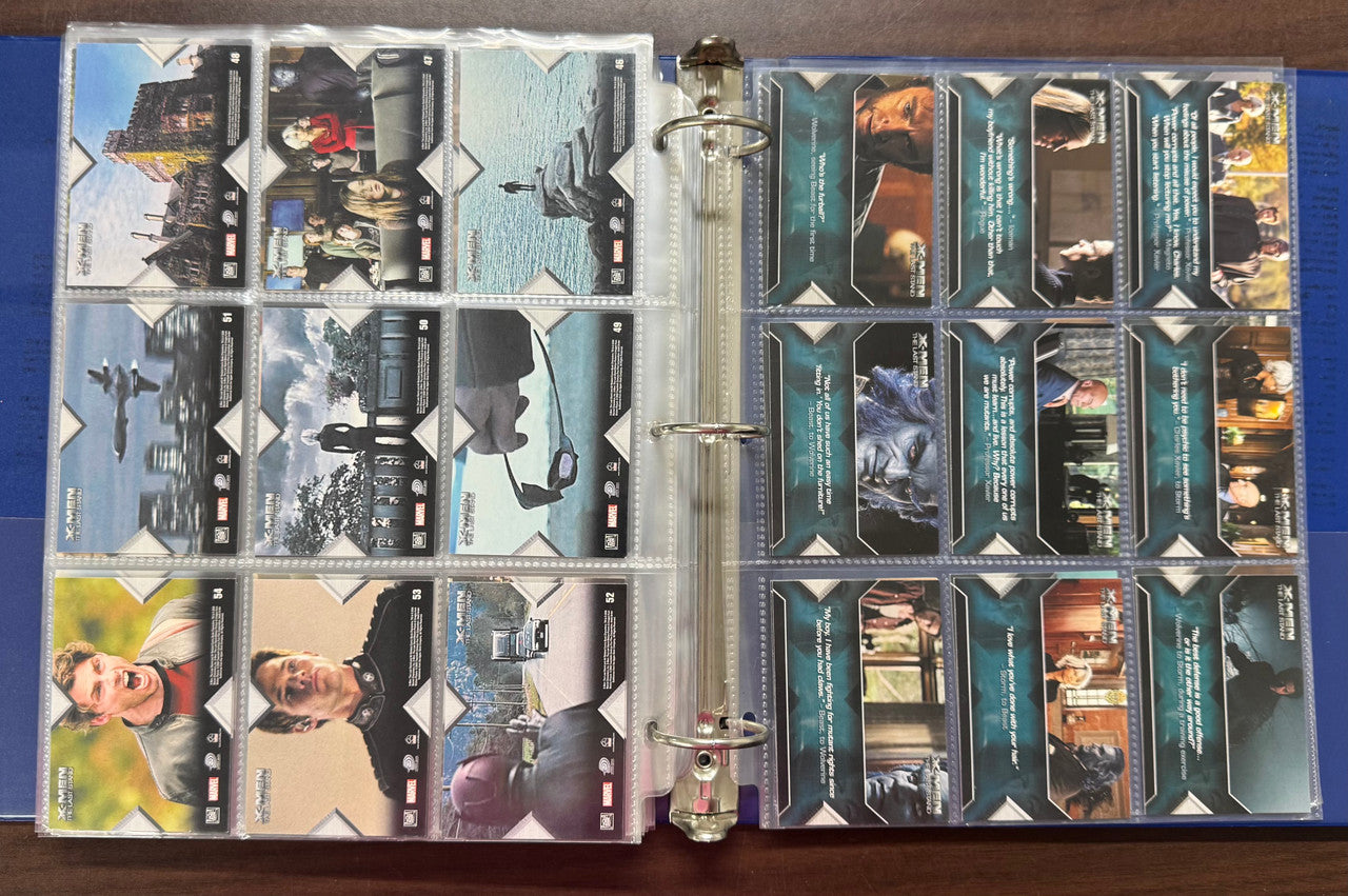 2000/06 Topps X-Men The Movie 1-3 Complete Sets (216)