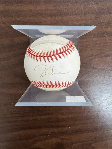 Tom Glavine Signed Autographed Rawlings ONL Baseball JSA *4851