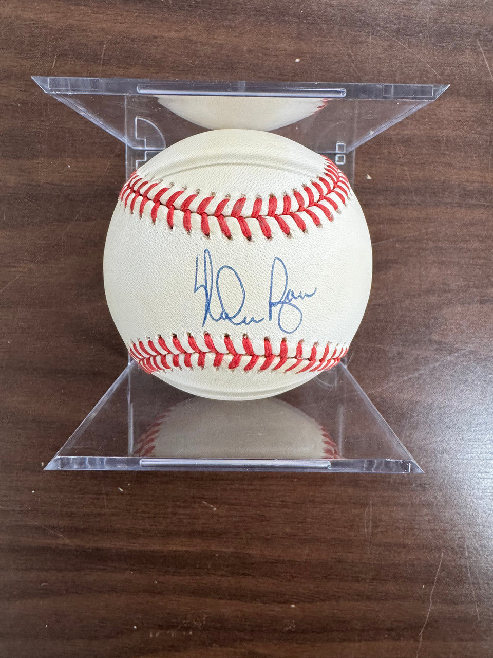 Nolan Ryan Signed Autographed Rawlings OAL Baseball JSA *4840