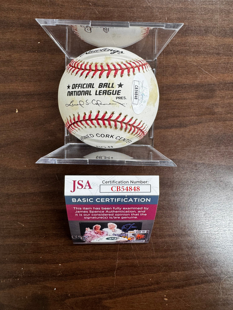 Don Sutton Signed Autographed Inscribed Rawlings ONL Baseball JSA
